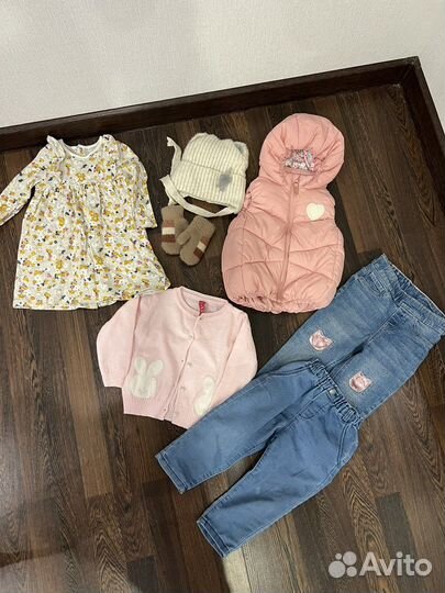 Вещи пакетом на девочку