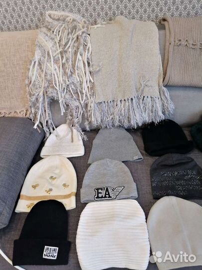 Шапочки, снуды, шарфы