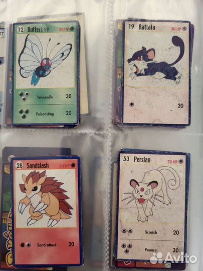 Карточки покемон