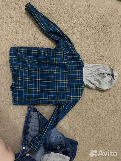 Джинсовка/ рубашка 116размер