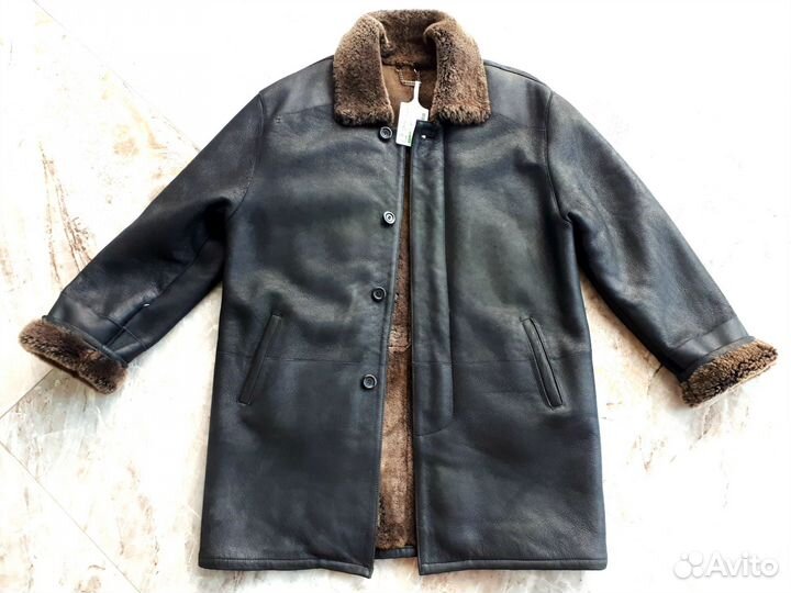 Новая натуральная Дублёнка pilotGian Mori