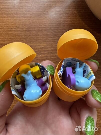 Kinder астронавт и гимнастка