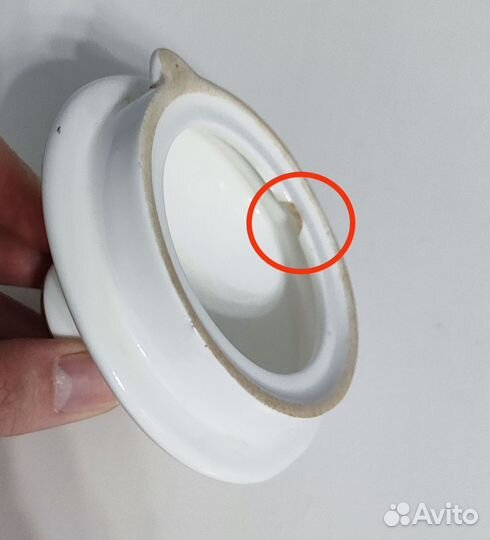 Крышка заварочного чайника керамика