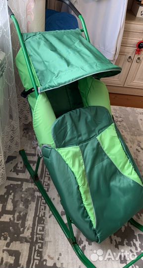 Коляска санки