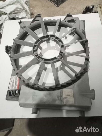 Диффузор вентилятора Hyandai Solaris