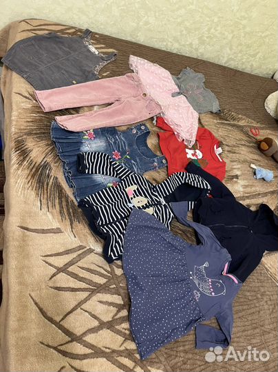Вещи пакетом на девочку 92 98