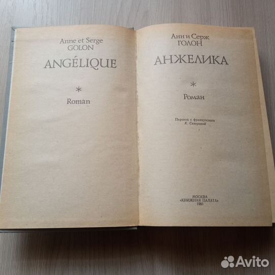 Книги Анжелика, Анжелика и демон