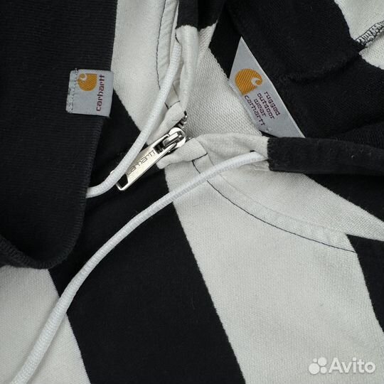 Зип худи Carhartt Hooded Mellow Block Striped Jack