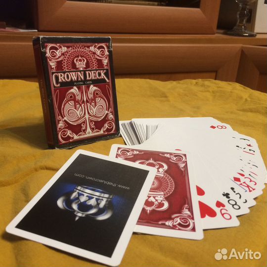 Карты The Red Crown Deck для кардистри