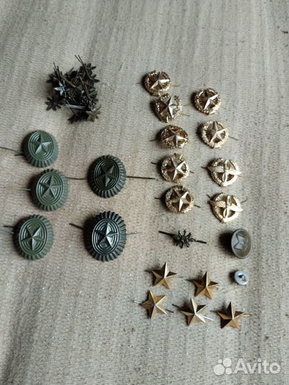 Пуговица армейская полевая СССР пластмас