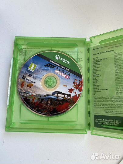 Forza horizon 4 xbox one диск