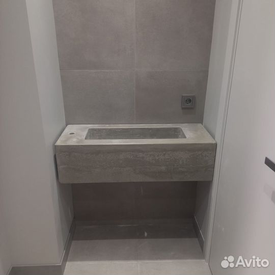 Раковина. Раковина из бетона