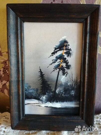 Картина. Могучий ветер