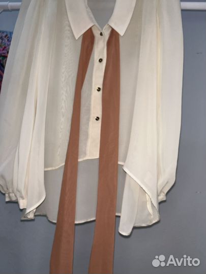 Рубашка белая женская