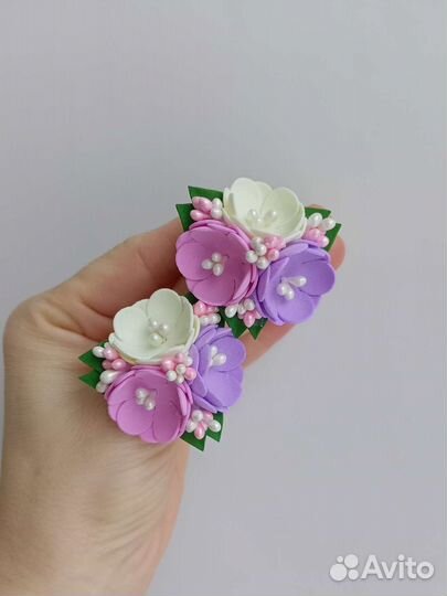 Бантики цветочки