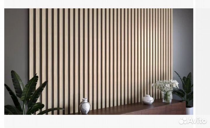 Интерьерная рейка мдф