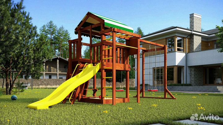 Детское игровое оборудование Савушка Хит 3