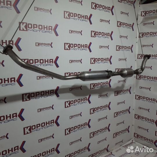 Глушитель средняя часть с катализатором lifan Sol