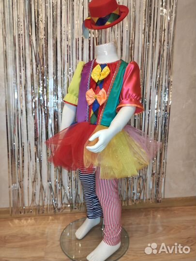 Костюм клоуна клоунессы