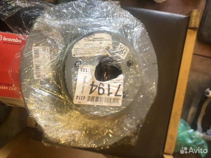 Комплект тормозов w639