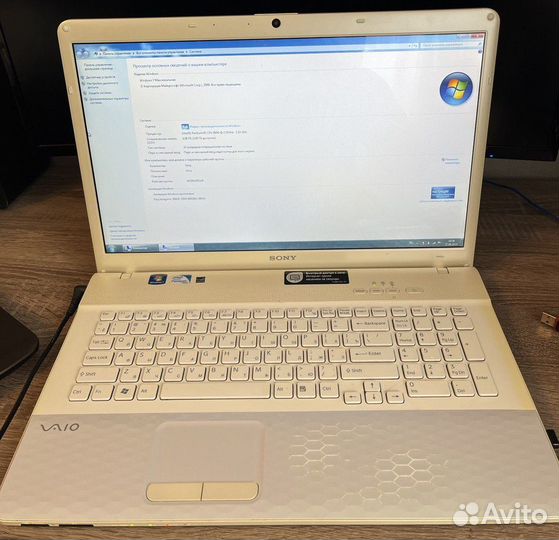 Ноутбук Sony vaio PCG-91312V