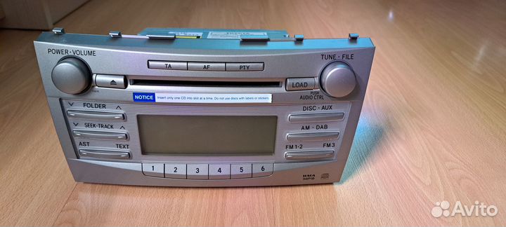 Головное устройство Toyota Camry V40