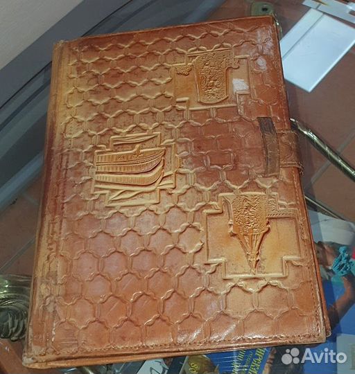 Папка кожаная для документов 1979 г