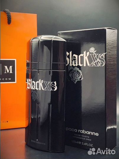 Духи мужские black xs ОАЭ