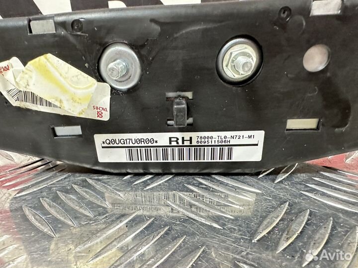 Подушка безопасности в сиденье Honda Accord 8