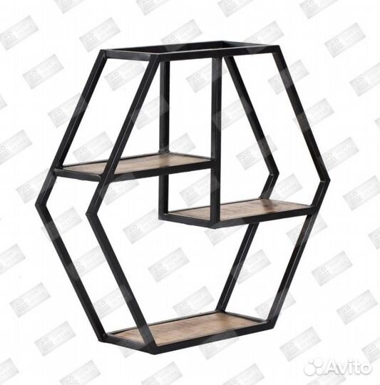 Полка в стиле лофт «Грамотон»