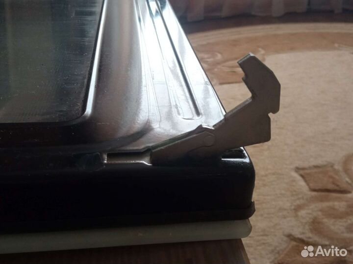 Дверь духовки плиты Горение