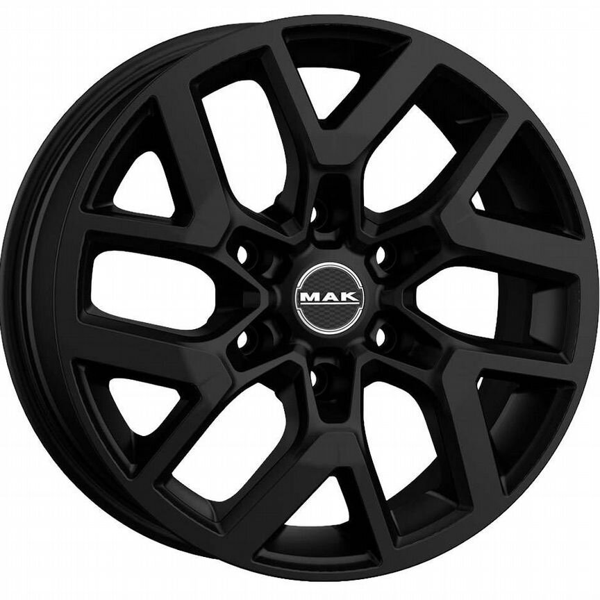 Диски Mak Gravel 8x18 6x130 ET53 D84.1 Matt Black
