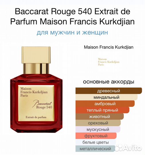 Оригинальный тестер - Baccarat Rouge 540 Extrait