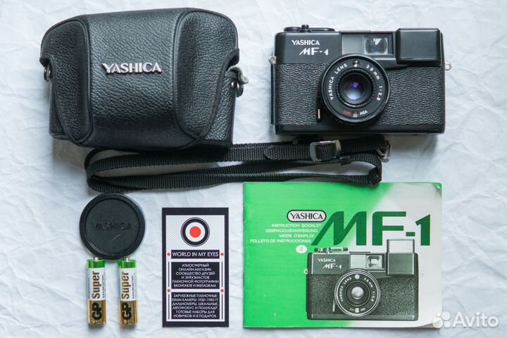 Yashica MF-1 после полного сервиса