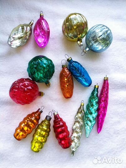 Ёлочные игрушки СССР