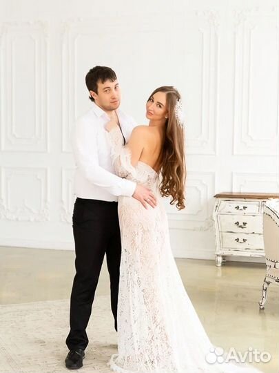 Пеньюар, будуарное платье в аренду на фотосессию