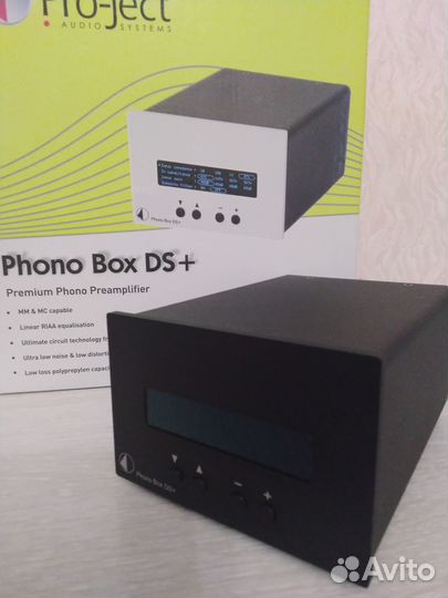 Фонокорректор Pro-Ject Phono Box DS+