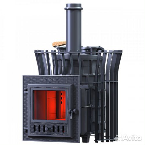 Чугунные печи для бани Avangard Ураган