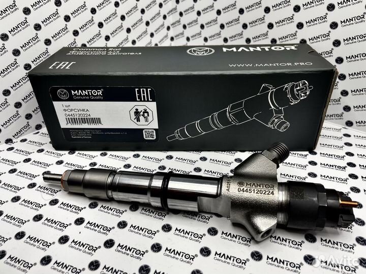 Форсунка топливная mantor Common Rail 0445120224