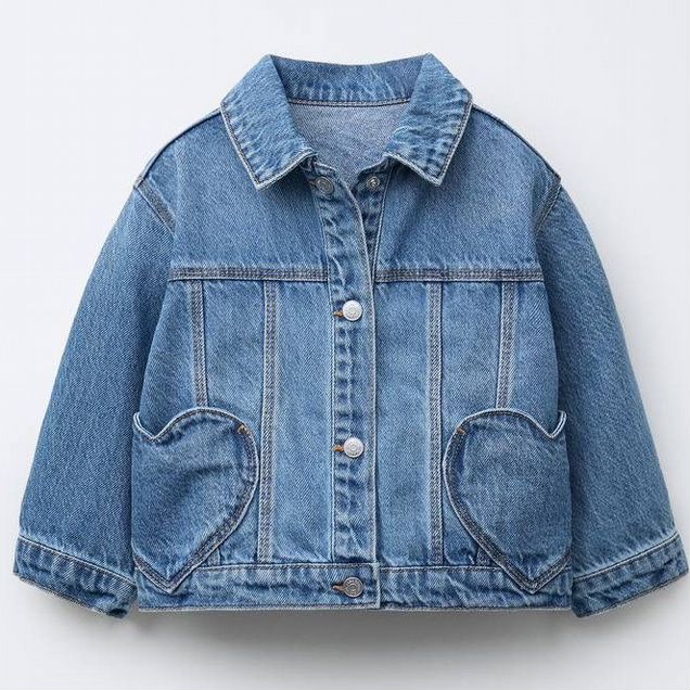 Куртка джинсовая для девочки zara 110