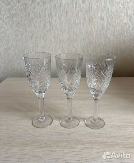 Хрустальные фужеры