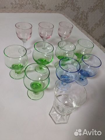 Рюмки из стекла СССР