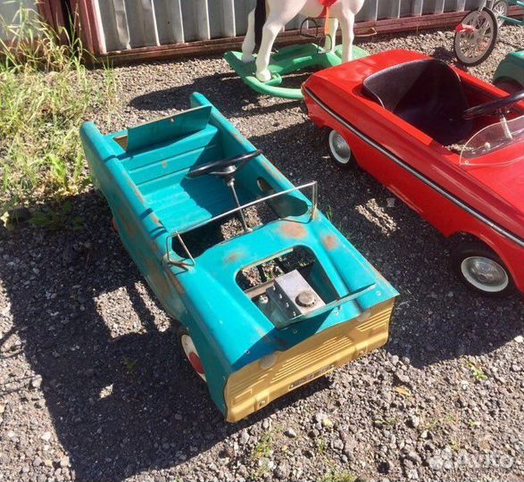 Педальные машинки и каталки СССР