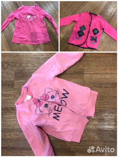 Вещи и обувь на девочку 3-4 года