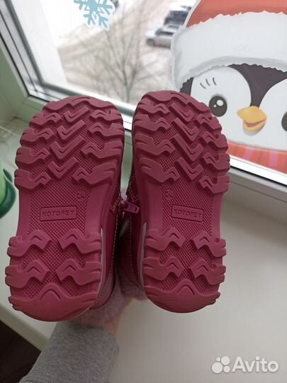 Сапожки зимние для девочки 24