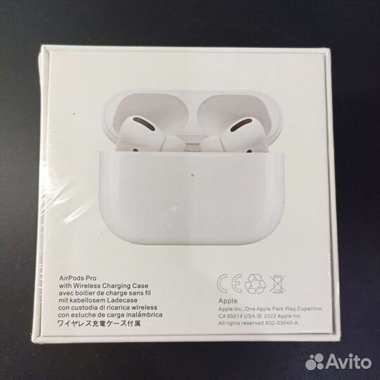 Беспроводные наушники apple airpods pro
