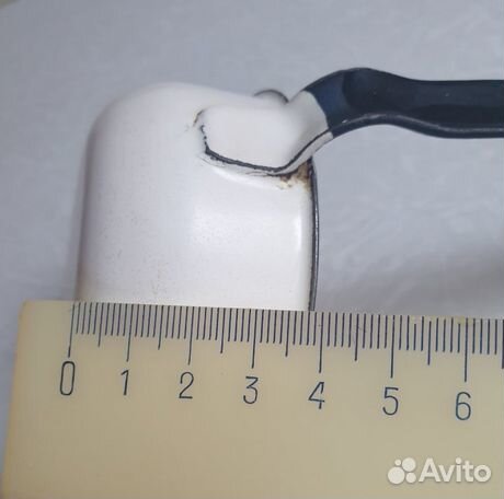 Винтажный Половник эмалированный СССР - редкий