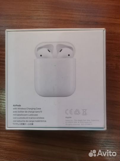 Коробка от наушников airpods