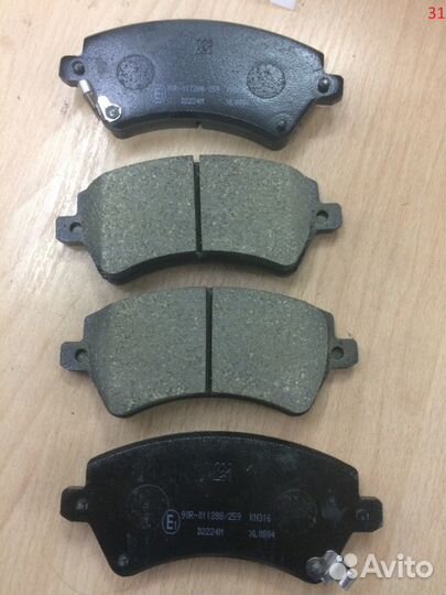 Колодки тормозные передние Toyota Corolla E120