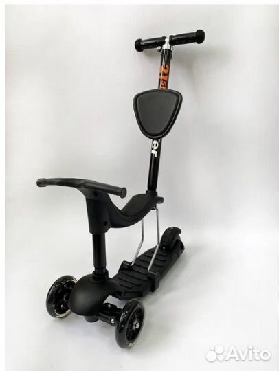 Детский самокат-каталка scooter 3 - в -1